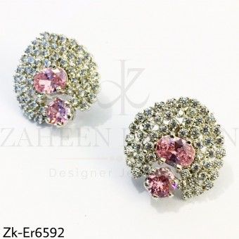 Zirconian earrings
