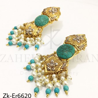 Feroza Traditional Earrings