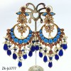 Sapphire bridal necklace set