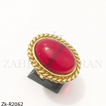 Ruby Chained ring
