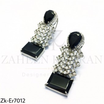Black Zirconian Earrings