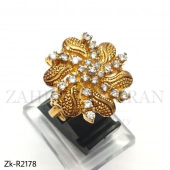 Zirconian Golden Ring