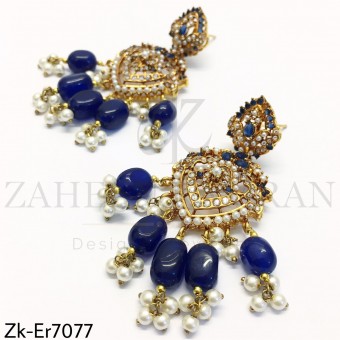 Sapphire Trendy Earrings