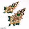 Sparking emerald bridal set