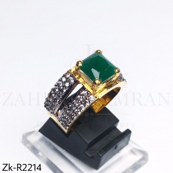 Emerald Fix Ring