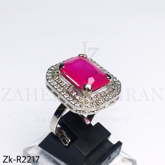 Ruby Zirconian Ring